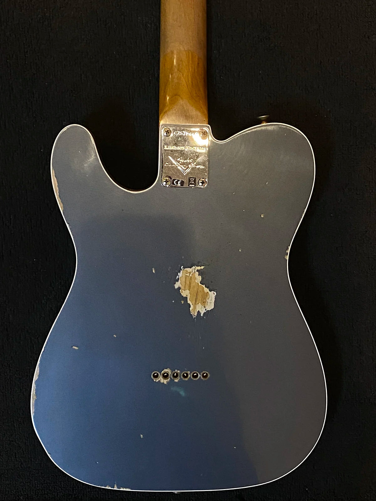 Fender Custom Shop HS Telecaster Relic Charcoal Frost