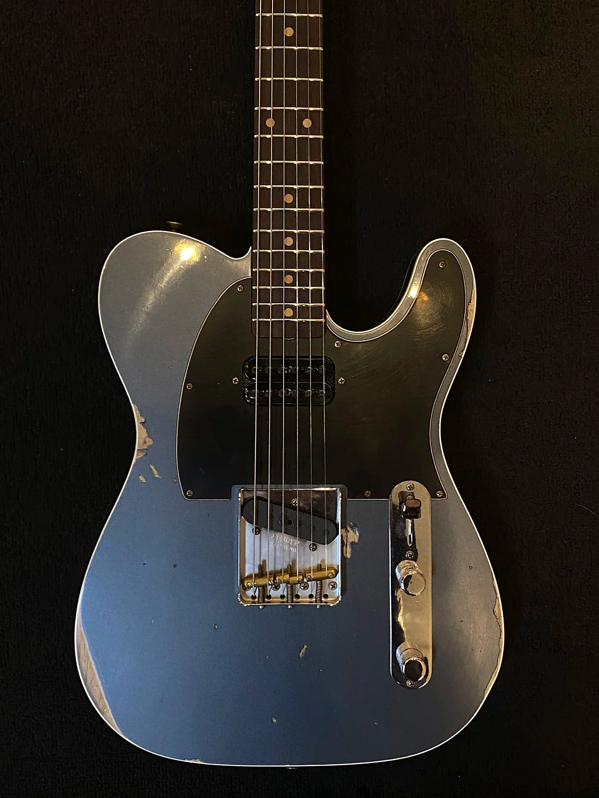 Fender Custom Shop HS Telecaster Relic Charcoal Frost