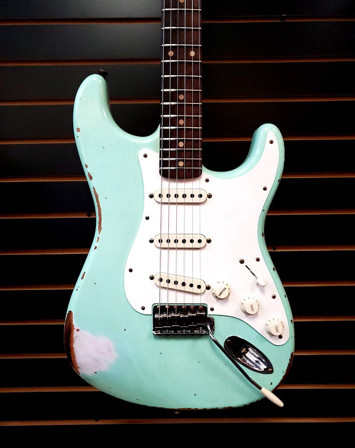Fender Cusotm Shop '59 Stratocaster Heavy Relic Faded Surf Green