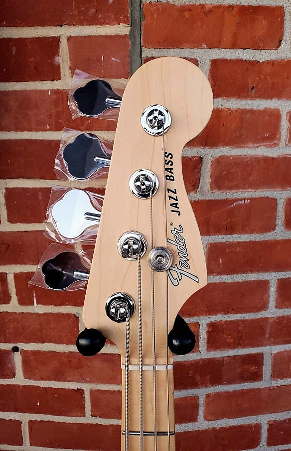 Fender American Performer Jazz Bass with Maple Fretboard 2020 Satin Surf Green